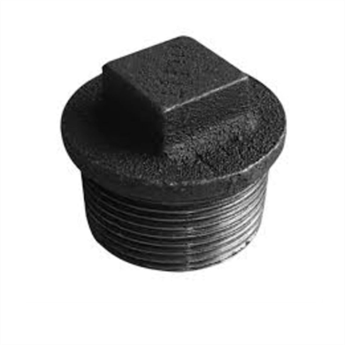 Siyah Döküm Kör Tapa 11/4 - DN32