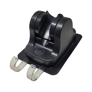 Siyah Duş Başlığı Askısı Kendinden Yapışkanlı