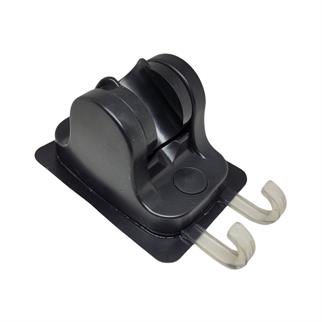 Siyah Duş Başlığı Askısı Kendinden Yapışkanlı