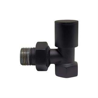 Siyah Havlupan Vanası Normal Köşe-1/2x1/2