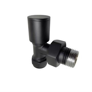 Siyah Havlupan Vanası Pex Köşe-1/2x16 mm