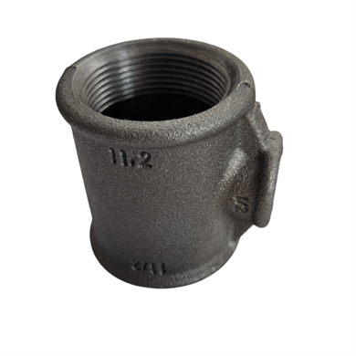 Siyah İnegal Te 11/2x1/2x11/2-DN40x15x40