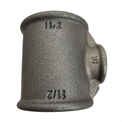 Siyah İnegal Te 11/2x1/2x11/2-DN40x15x40