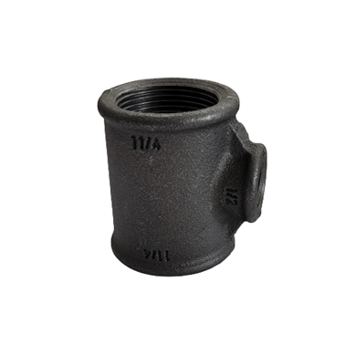 Siyah İnegal Te 11/4x1/2x11/4 - DN32x15x32