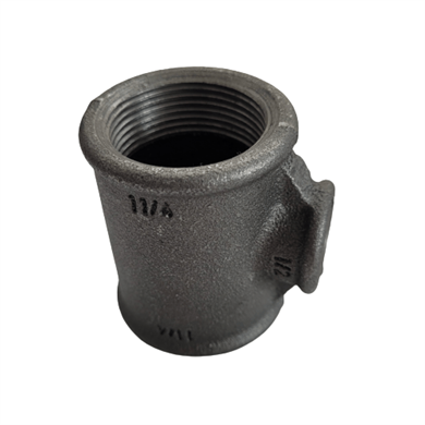 Siyah İnegal Te 11/4x1/2x11/4 - DN32x15x32