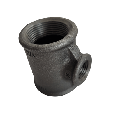 Siyah İnegal Te 11/4x1/2x11/4 - DN32x15x32