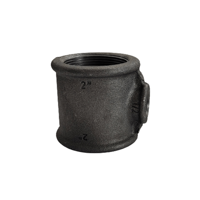 Siyah İnegal Te 2x1/2x2 - DN50x15x50