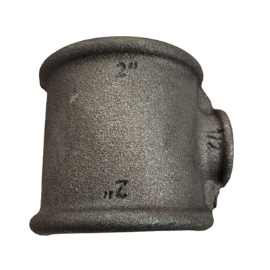 Siyah İnegal Te 2x1/2x2 - DN50x15x50