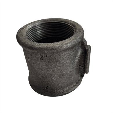 Siyah İnegal Te 2x1/2x2 - DN50x15x50