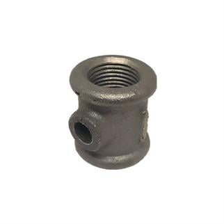 Siyah Test Manşonu 1/2 - DN15 Regülatör Test Manşonu