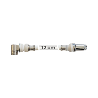 Taharet Çubuğu 12 cm Esnek Borulu Krom Uçlu
