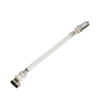 Taharet Çubuğu 12 cm Esnek Borulu Krom Uçlu