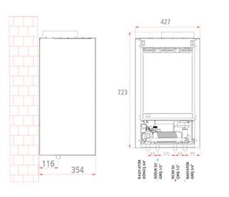 Termodinamik Elektrikli Kombi DEK 30 kw