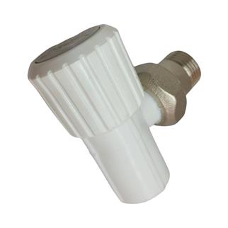 Turbo Plastik Köşe Radyatör Vanası