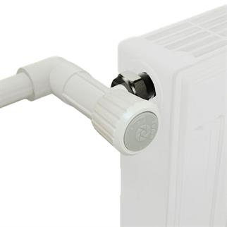 Turbo Plastik Köşe Radyatör Vanası