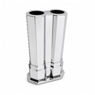 Uzun Çiftli Boru Gizleme Krom 20 cm