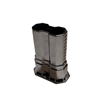 Uzun Çiftli Boru Gizleme Krom 20 cm