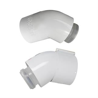 Vaillant Yoğuşmalı Kombi Baca Dirseği 45 Derece