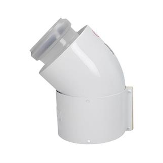 Vaillant Yoğuşmalı Kombi Baca Dirseği 45 Derece