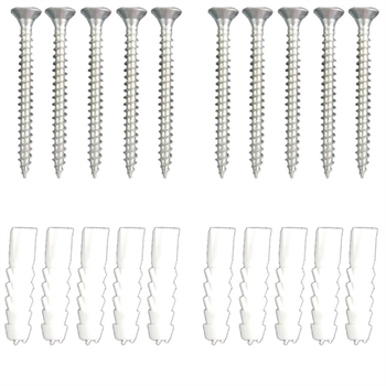 Vida ve Dübel Seti - 8 Lik - (1 Paket 10 Adet)