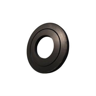 Visam Lord Rezervuar Tahliye Contası 25x53 mm Çizgi Setli Siyah