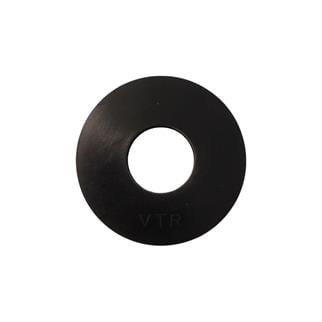 Vitra Gömme Rezervuar Tahliye Düz Contası 21x53 mm Düz Siyah