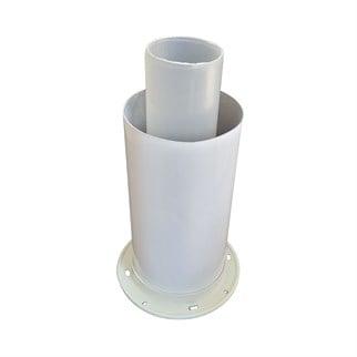 Yoğuşmalı Kombi Flanşlı Dik Baca Adaptörü 20 cm 60/100 mm