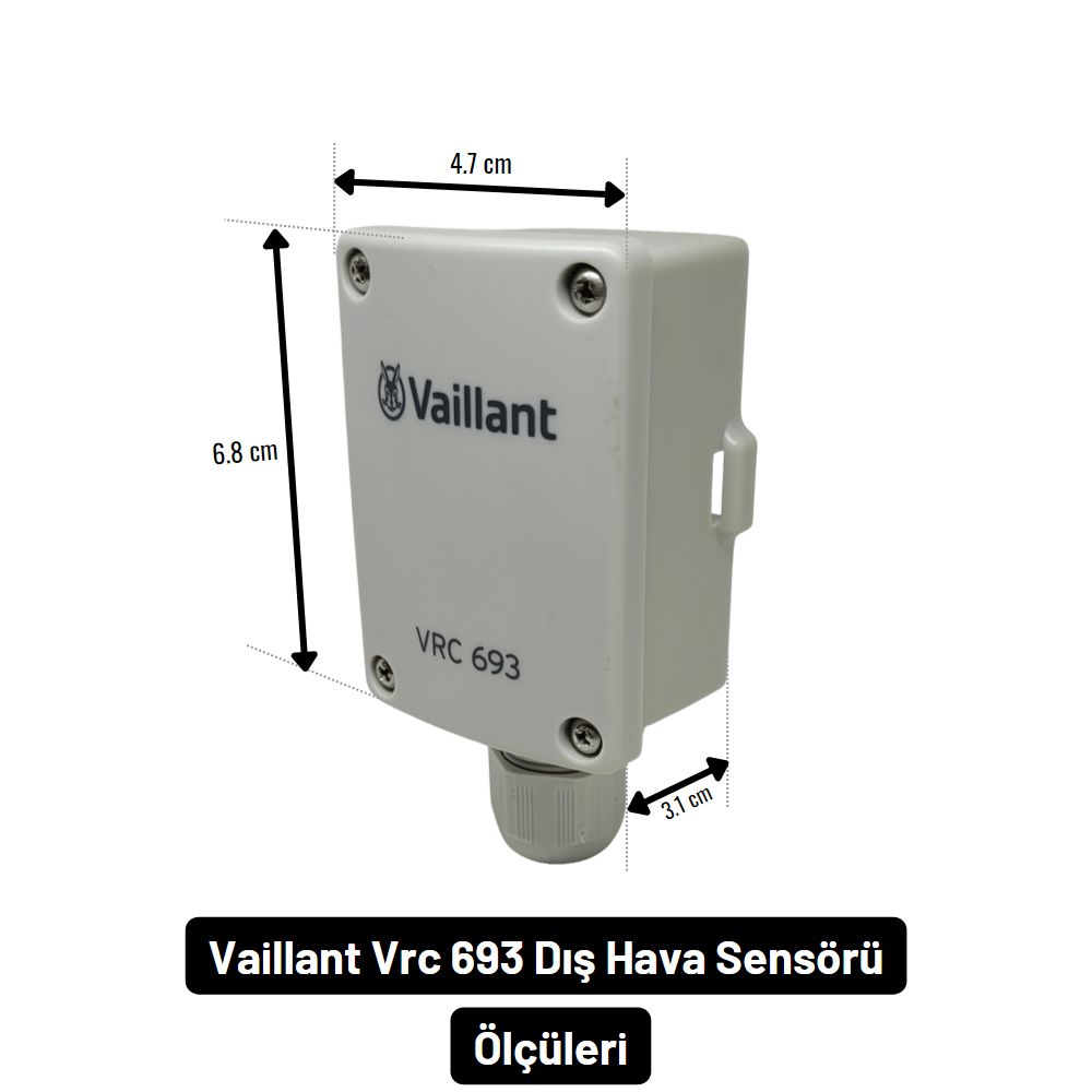 Vaillant Vrt693 Dış Hava Sensör Ölçüleri