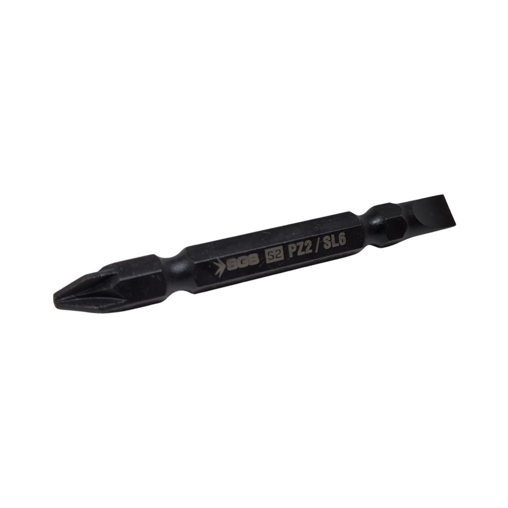 SGS Çift Yönlü Bits Uç Yıldız PZ2-Düz SL6 65mm-SGS3864