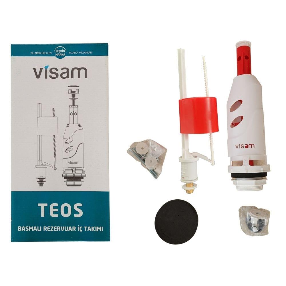 Visam Teos 614-001 Rezervuar iç Takımı Kutu İçeriği