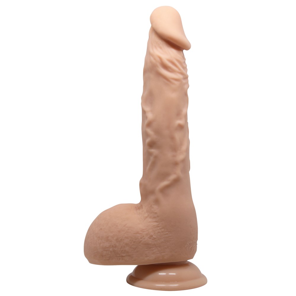 24 cm Realistik Vantuzlu Melez Dildo Penis