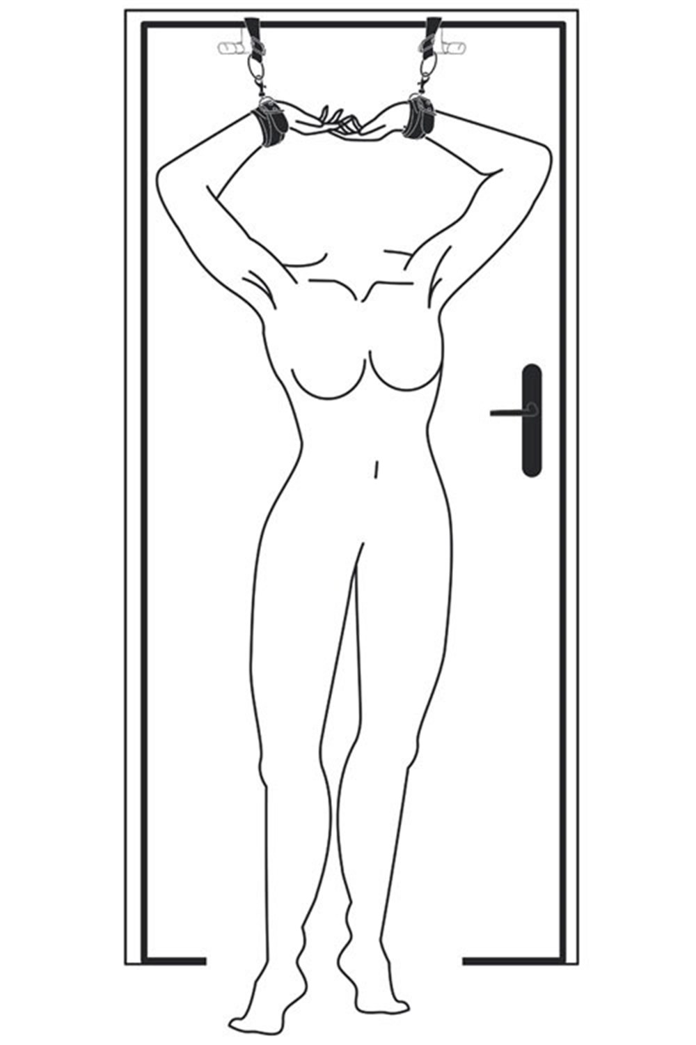Fetish Fantezi Kapı Askısı