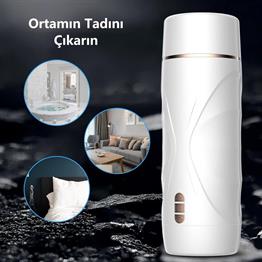 USBden Şarjlı 3 Emme ve Güçlü 7 Titreşim Fonksiyonlu Realistik Masturbatör - Riley