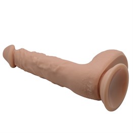 24 cm Realistik Vantuzlu Melez Dildo Penis