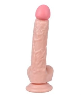 25,5 cm Belden Bağlamalı Realistik Dildo Penis Set