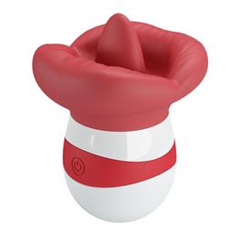 10 Fonksiyonlu USB Şarjlı Klitoris Dil Uyarıcılı Teknolojik Vibratör - Mina