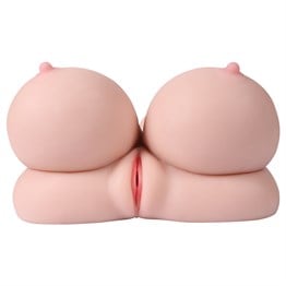 3 İşlevli 3D Realistik Suni Oral Vajina Göğüs