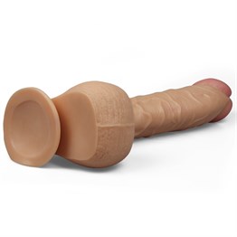 33 cm Gerçekçi Ekstra Uzun & Kalın Dildo Penis - King Sized