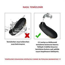 USB Şarjlı 7 Emme Fonksiyonlu Teknolojik Vibratör- Otis