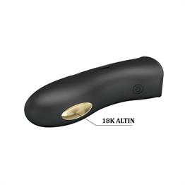 USB Şarjlı 7 Titreşim & Elektro Şoklu Klitoris Uyarıcılı Titreşimli Parmak Vibratörü