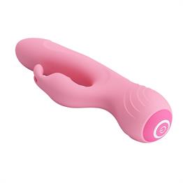 USB Şarjlı 12 Fonksiyonlu Klitoris Uyarıcılı Esnek Teknolojik Vibratör - Broderick