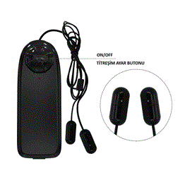 Güçlü Titreşim Kumandalı Üçlü Penis Stimülatörü