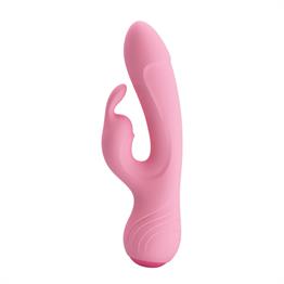 USB Şarjlı 12 Fonksiyonlu Klitoris Uyarıcılı Esnek Teknolojik Vibratör - Broderick