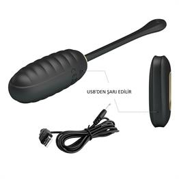 Uzaktan Kumandalı 12 Titreşim Fonksiyon & 18 Ayar Altın Kaplamalı Teknolojik Vibratör Yumurta