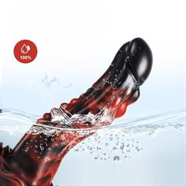 Belden Bağlamalı 21,5 cm Gerçekçi Kalın Dildo Penis - Monster43