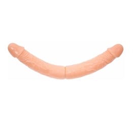 Double Dong Çift Taraflı İki Yönlü Esnek Dildo Kıkırdaklı Penis 36 cm