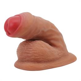 Giyilebilir Realistik 13 cm Yapay Melez Penis - Warnell