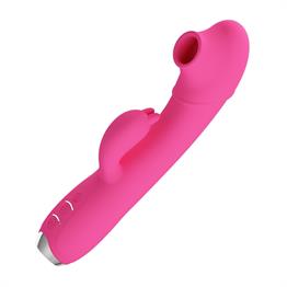 USB Şarjlı 3 Emme ve 12 Titreşim Fonksiyonlu 19,8 cm Teknolojik Vibratör- Regina