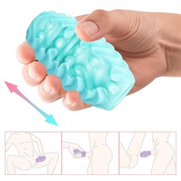 Gerçekçi Doku Realistik Penis Kılıfı & Suni Vajina Mastürbatör- Romantic