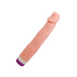 Güçlü Titreşimli 22 cm Realistik Vibratör Gerçekci Penis Dildo